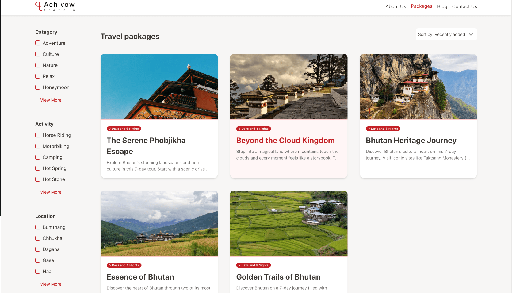 Achivow Travels detail 2