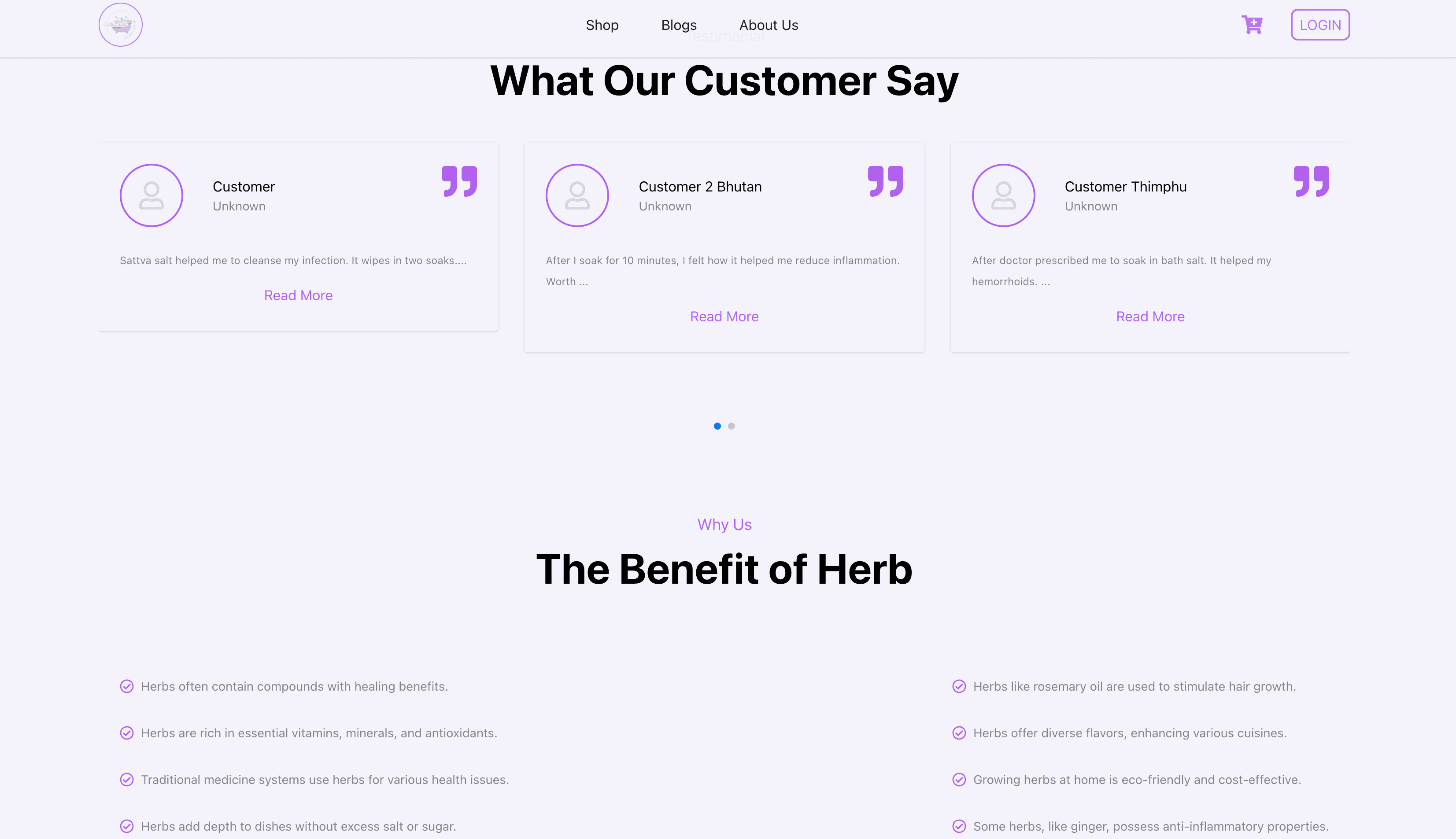 Bhutan Bath Essentials detail