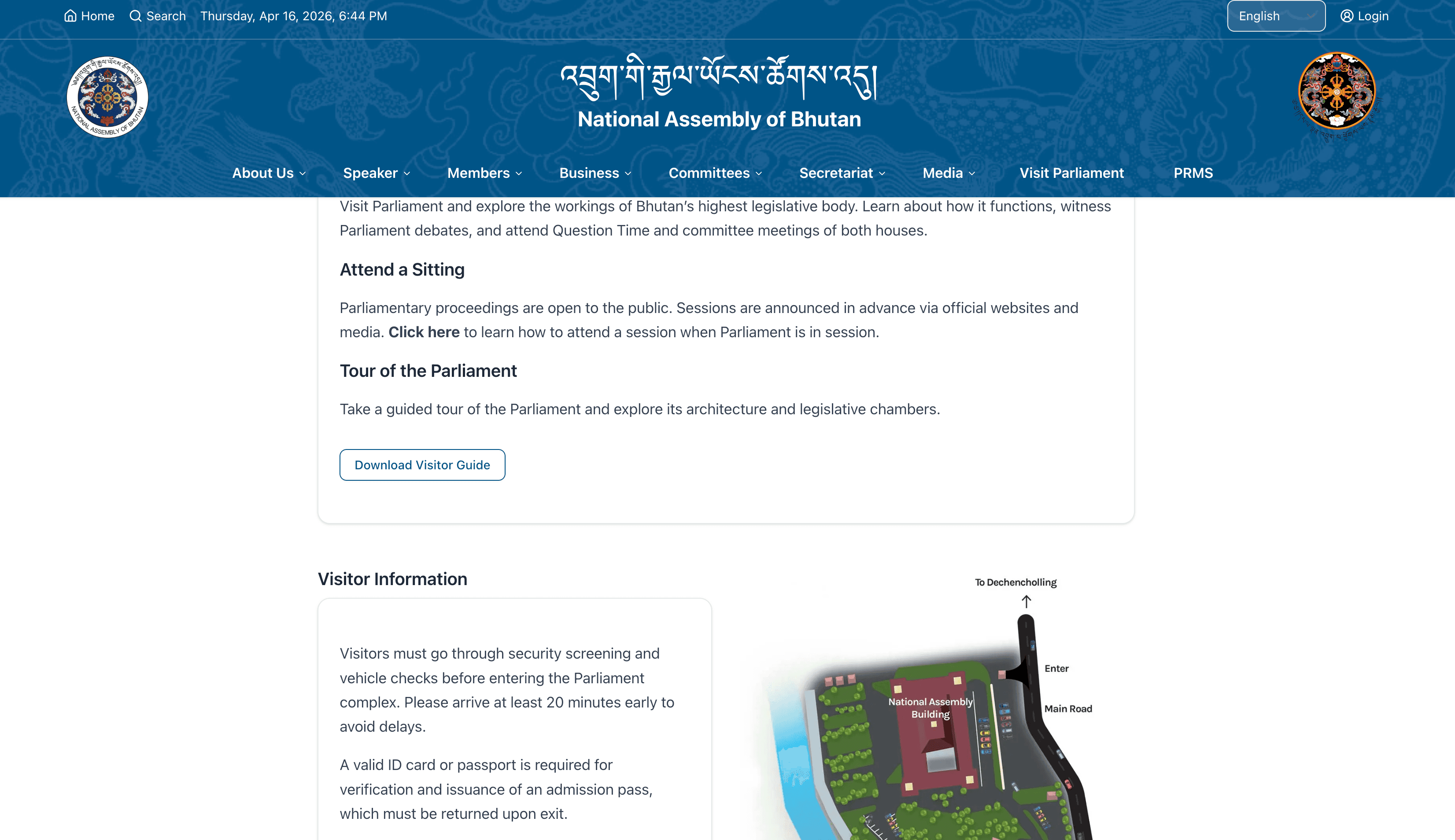 Bhutan National Assembly detail 2